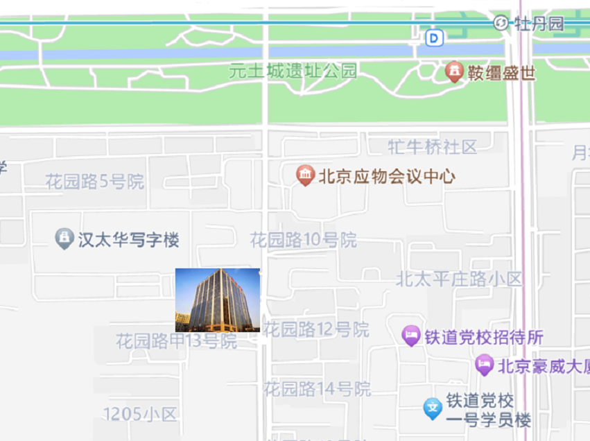 北京利達智通信息技術(shù)有限公司,LZT北京本社地図